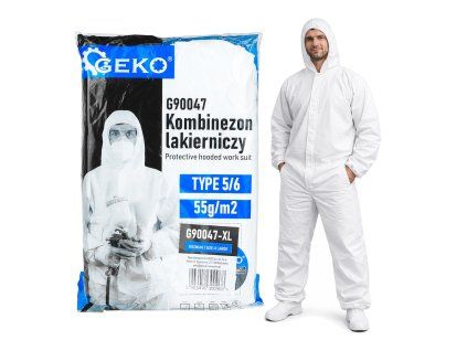Kombinezon lakierovací s kapucí 55 g/m² typ 5/6 — velikost XL