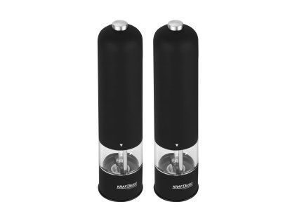 Elektrický nerezový mlýnek na pepř a sůl s LED osvětlením – Kraft&Dele KD4281 - foto 1