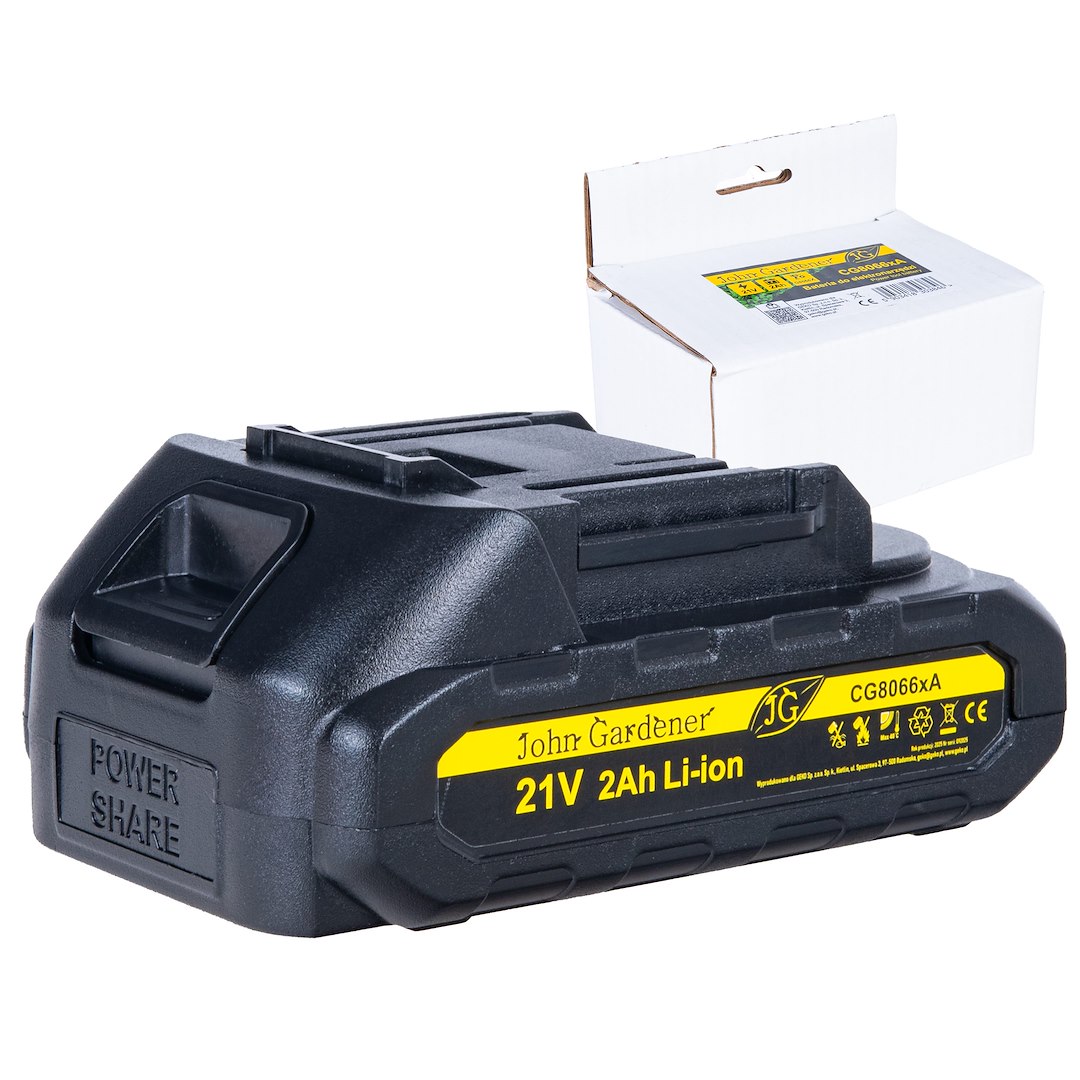 Náhradní baterie Li-Ion 2,0 Ah / 21 V Geko pro nářadí série G8066x — Náhradní baterie