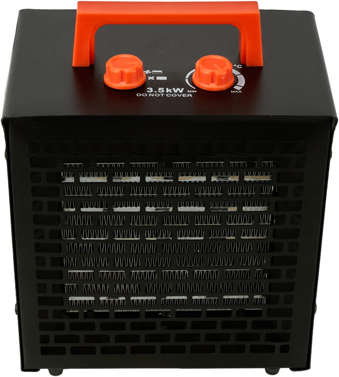 Elektrický ohřívač KD11991 — detail přepravního madla