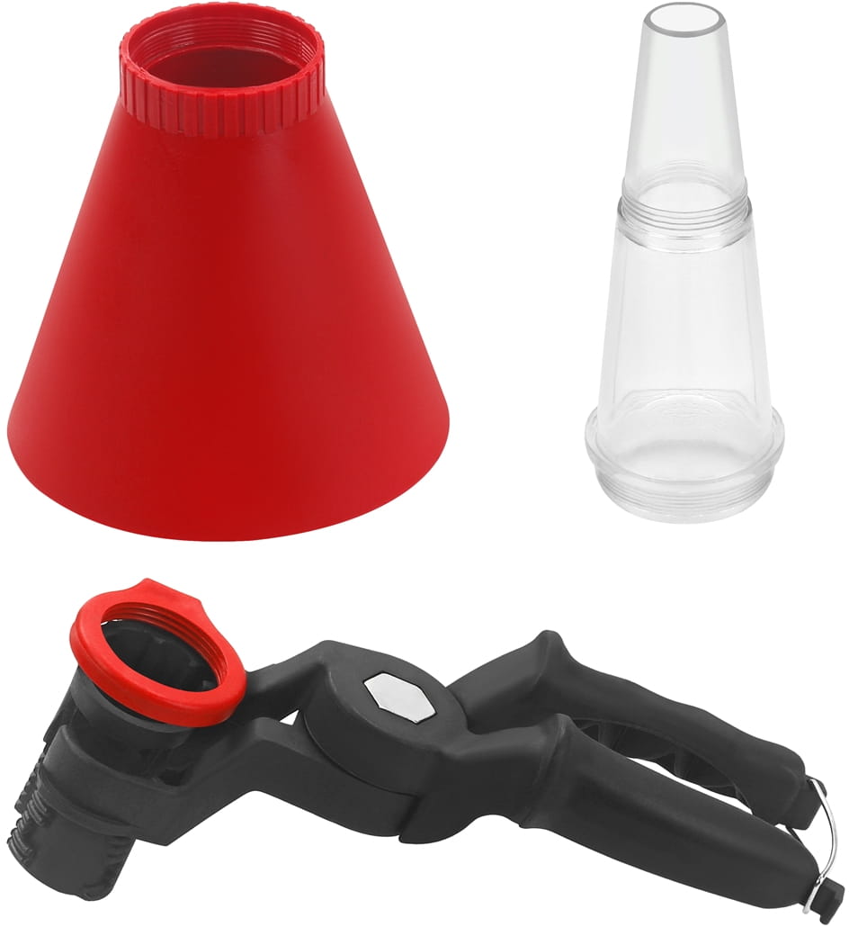 Trychtýř s uchycením KD12637 – průhledná spodní část