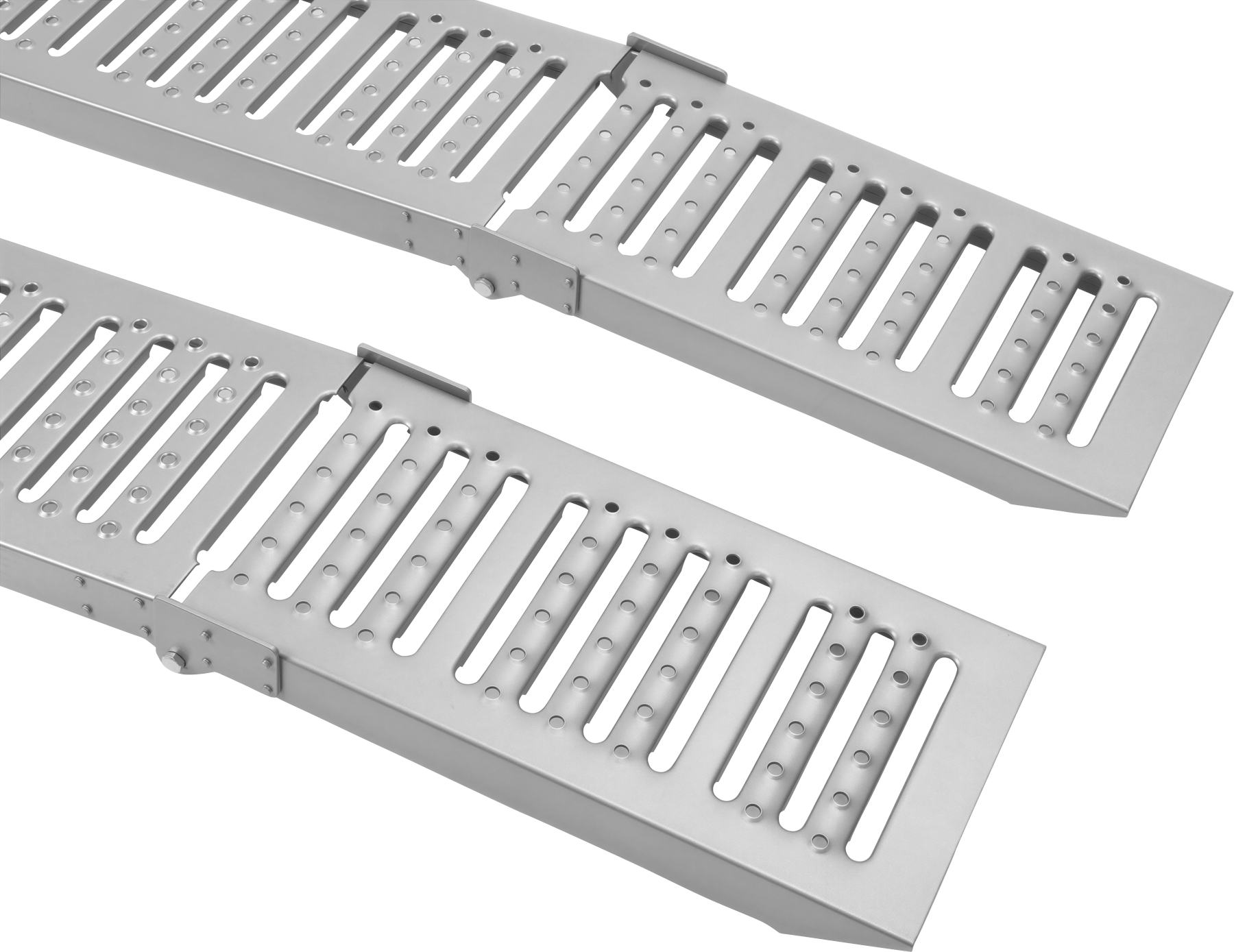 Nájezdové rampy KD12682 — detail ocelové konstrukce