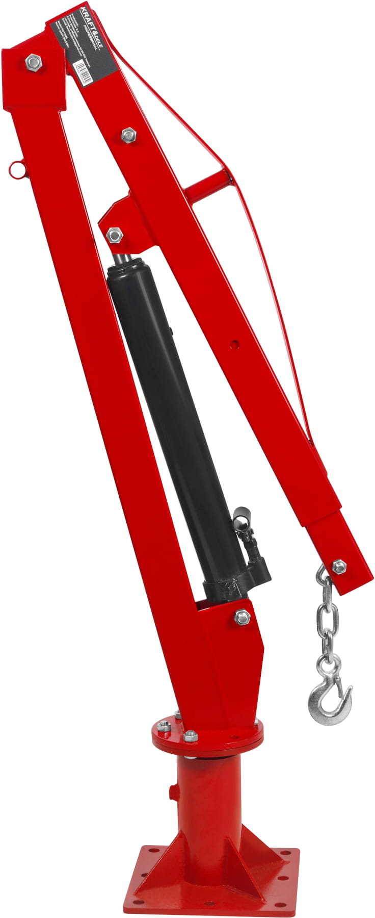 Hydraulický jeřáb HDS 1000 kg KD12684 — použití v dílně