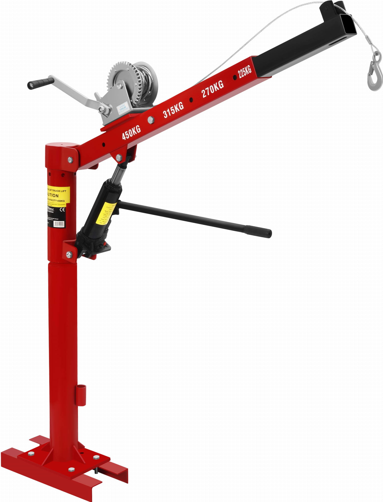 Kraft&Dele KD12687 teleskopické rameno jeřábu