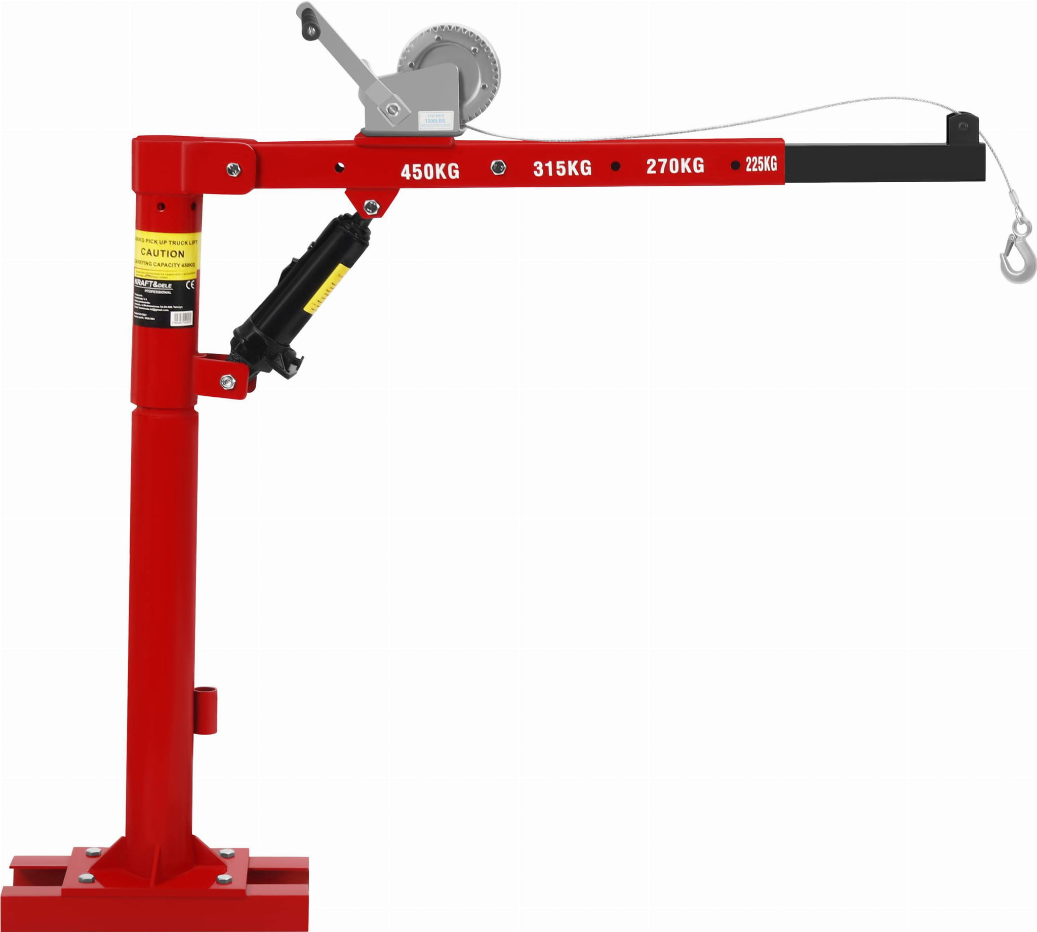 Kraft&Dele KD12687 stabilní základna jeřábu