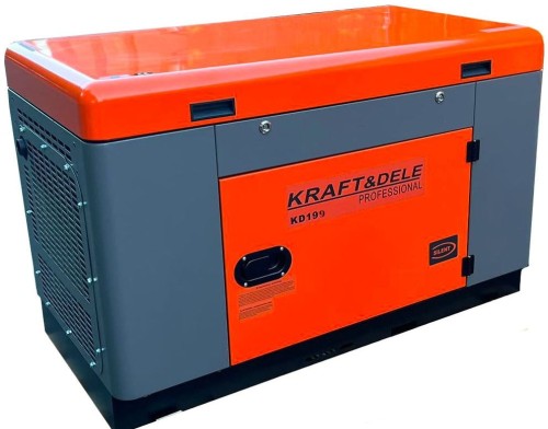 Dieselová elektrocentrála Kraft&Dele KD199 celkový pohled