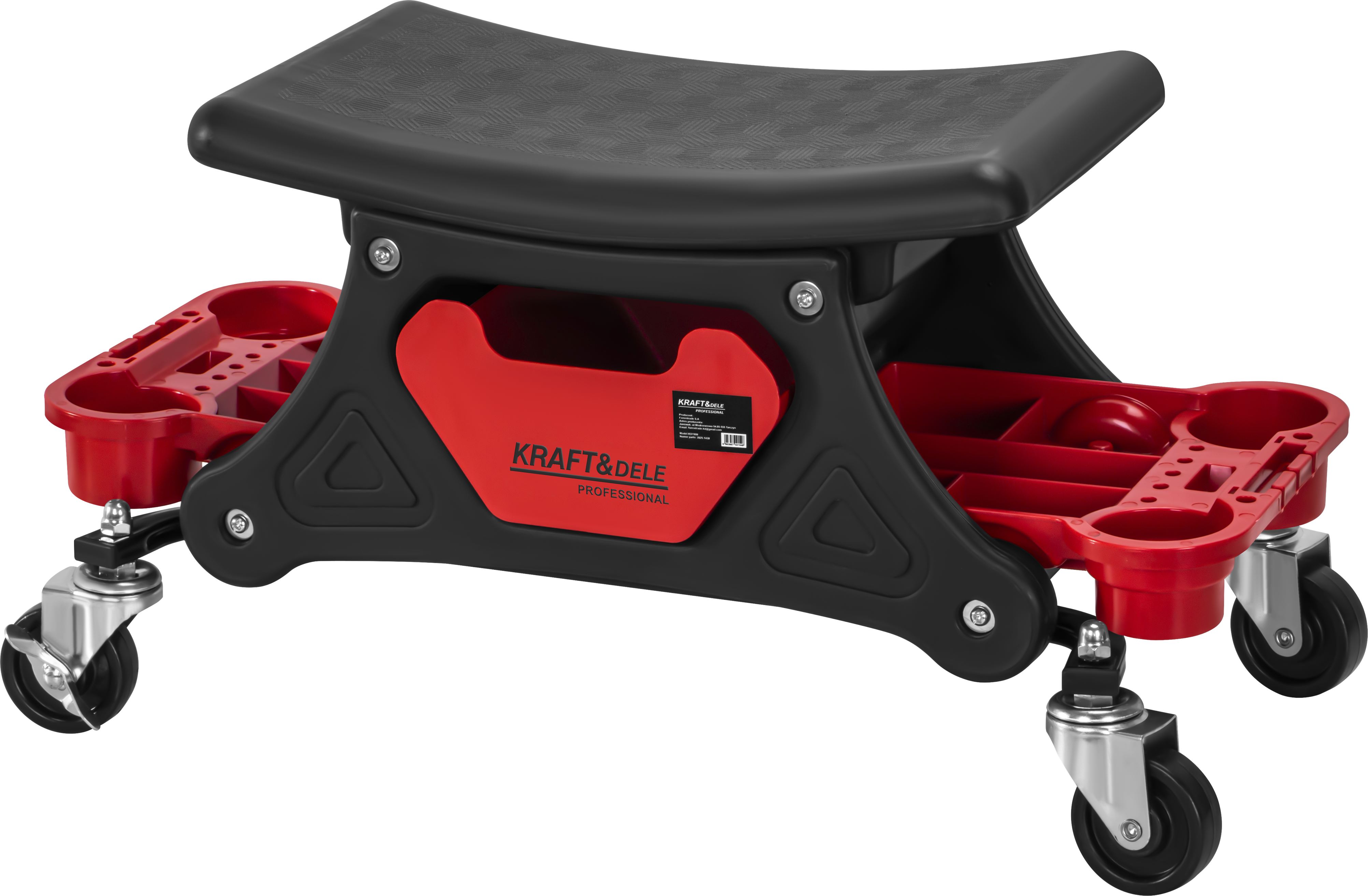 Kraft&Dele KD1999 – ergonomické sedátko a boční organizéry