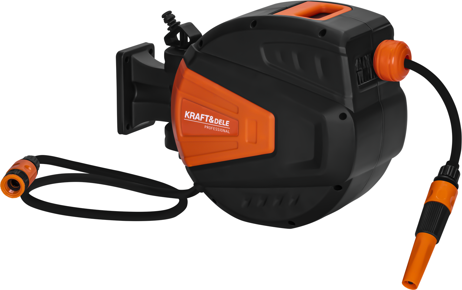 Zahradní hadice navíjecí KD2150 – automatické navíjení v akci