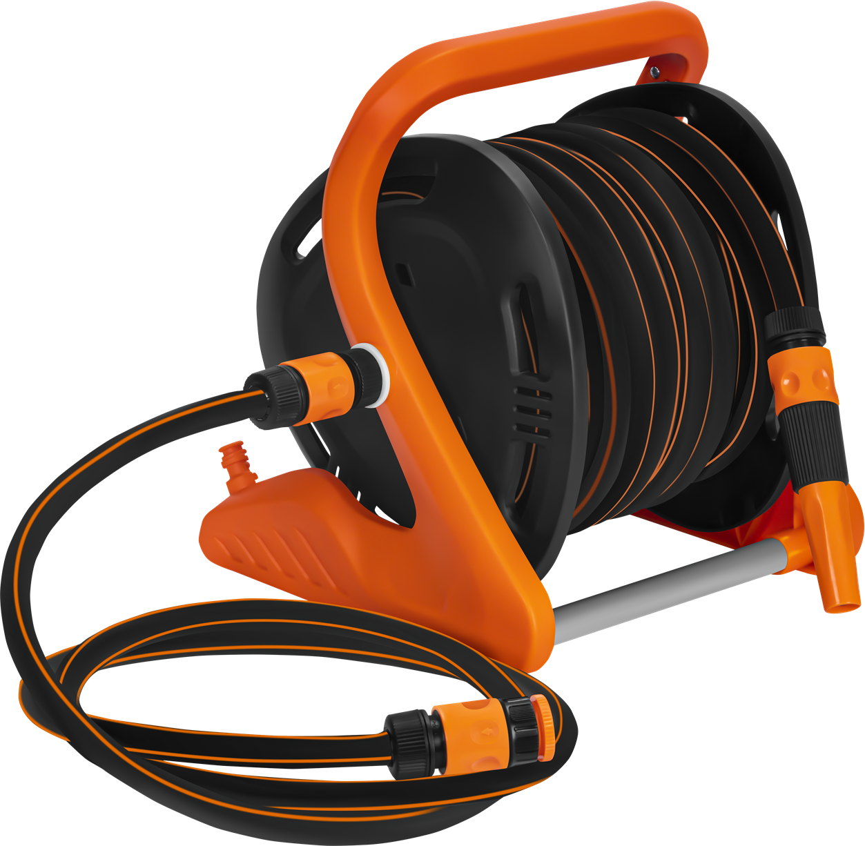 Stojan s zahradní hadicí KD2156 – ergonomická rukojeť