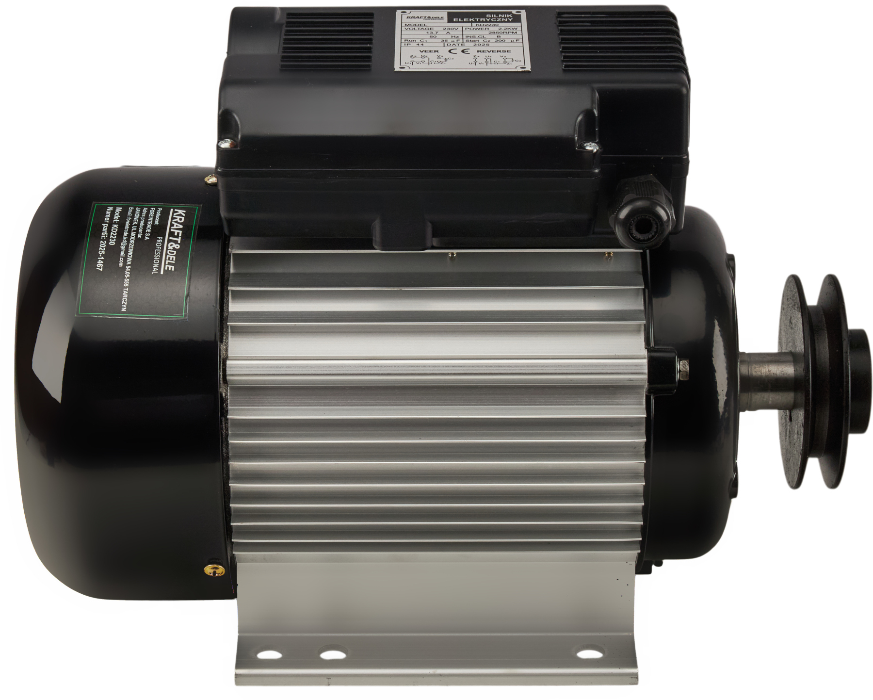 Elektromotor KD2230 montážní patky