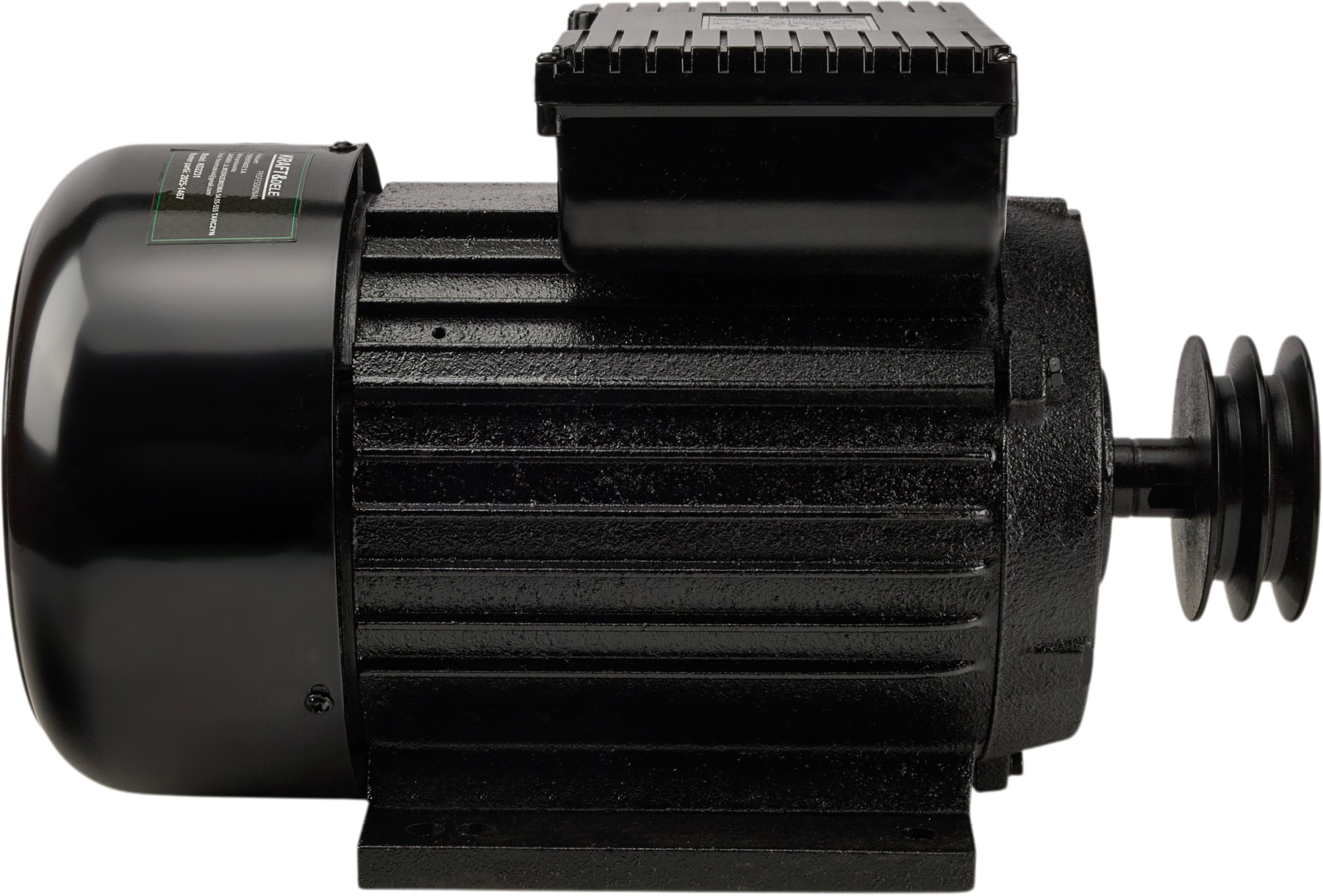 Elektrický motor KD2231 — zadní část