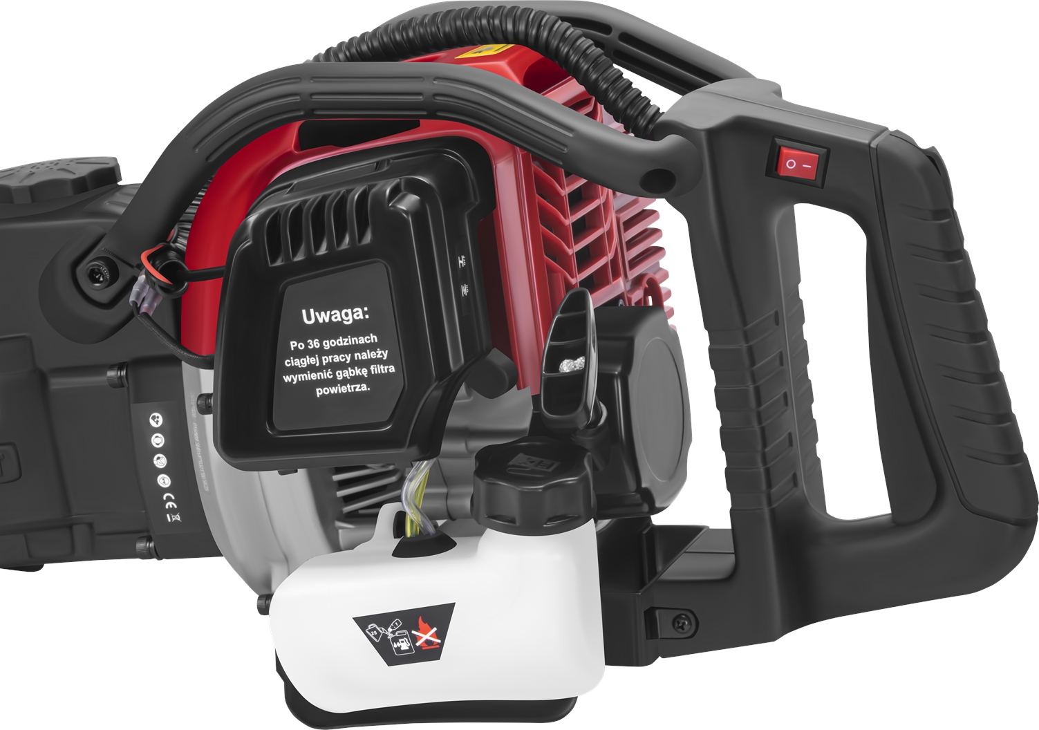 Bourací kladivo KD3476 — ruční startér