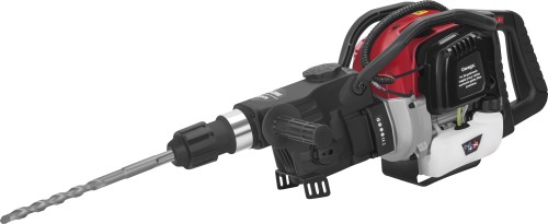 Bourací kladivo benzínové SDS-MAX KD3476 — celkový pohled