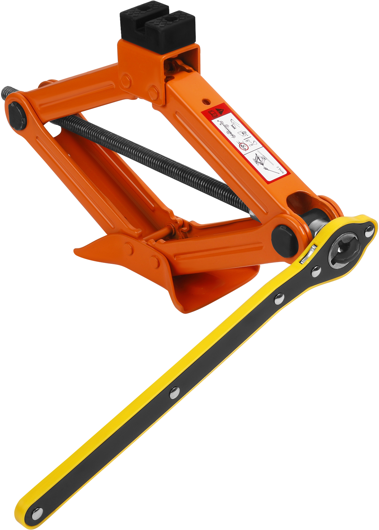 Trapézový zvedák KD3526 – boční pohled