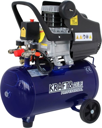 Kraft&Dele KD4050 olejový kompresor 24 l — celkový pohled