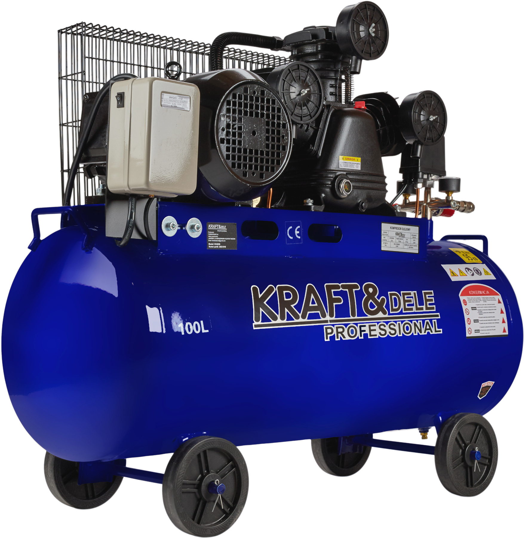 Kompresor Kraft&Dele KD4056 – detail hlavy