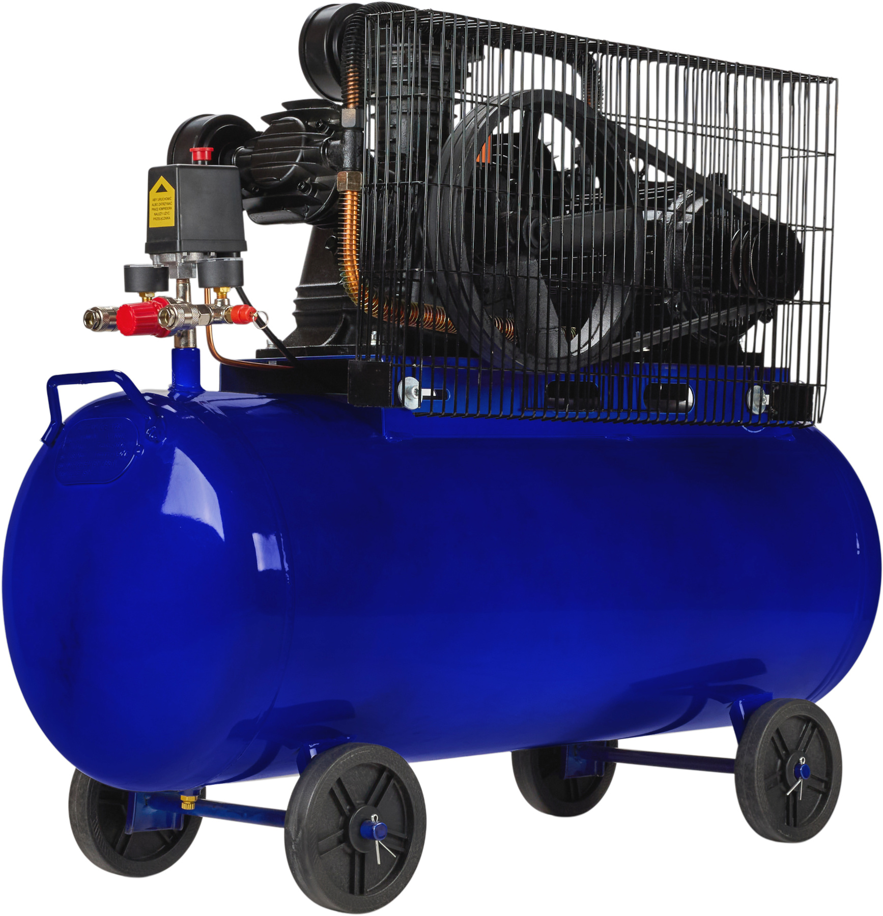 Kompresor Kraft&Dele KD4056 – manometry a regulátor