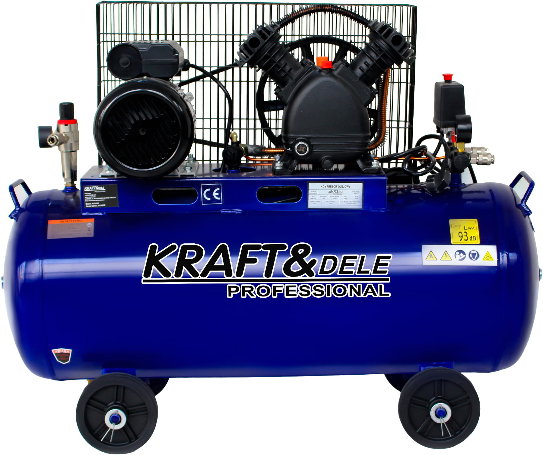 Kraft&Dele KD4058 — manometr a regulátor tlaku