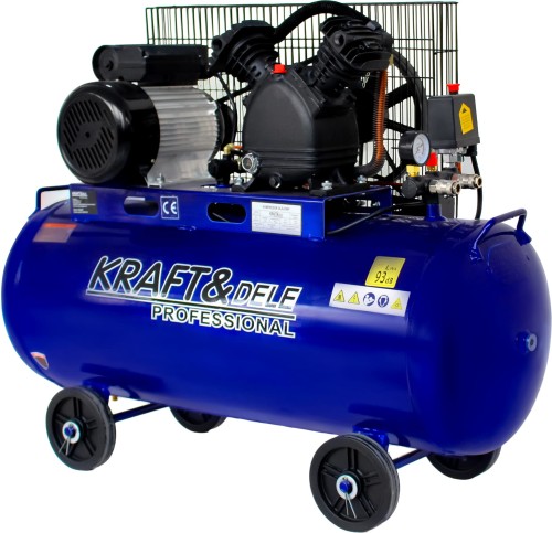 Kraft&Dele KD4058 olejový kompresor 100 l — celkový pohled