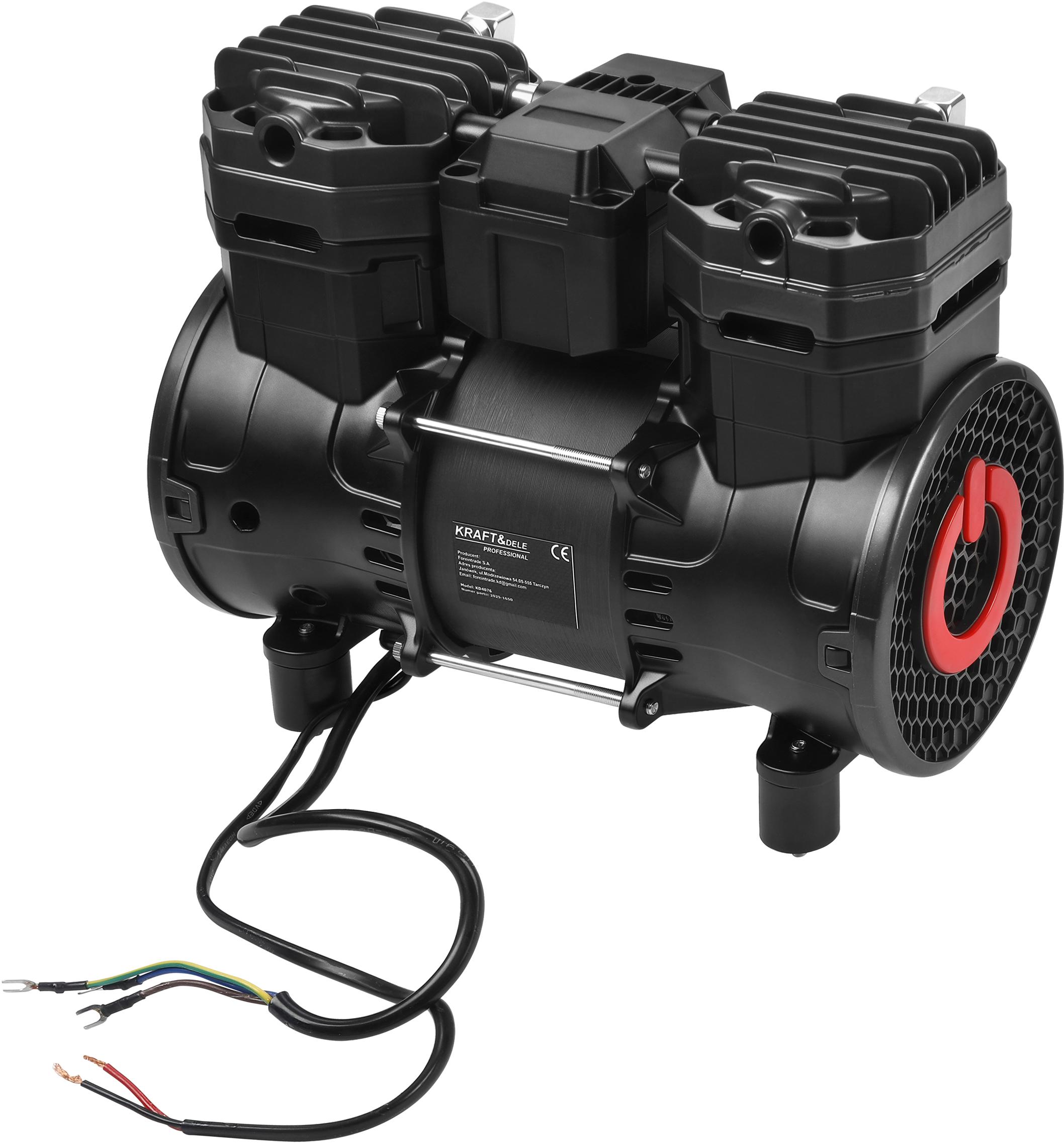 Bezolejový motor KD4076 – boční pohled na konstrukci