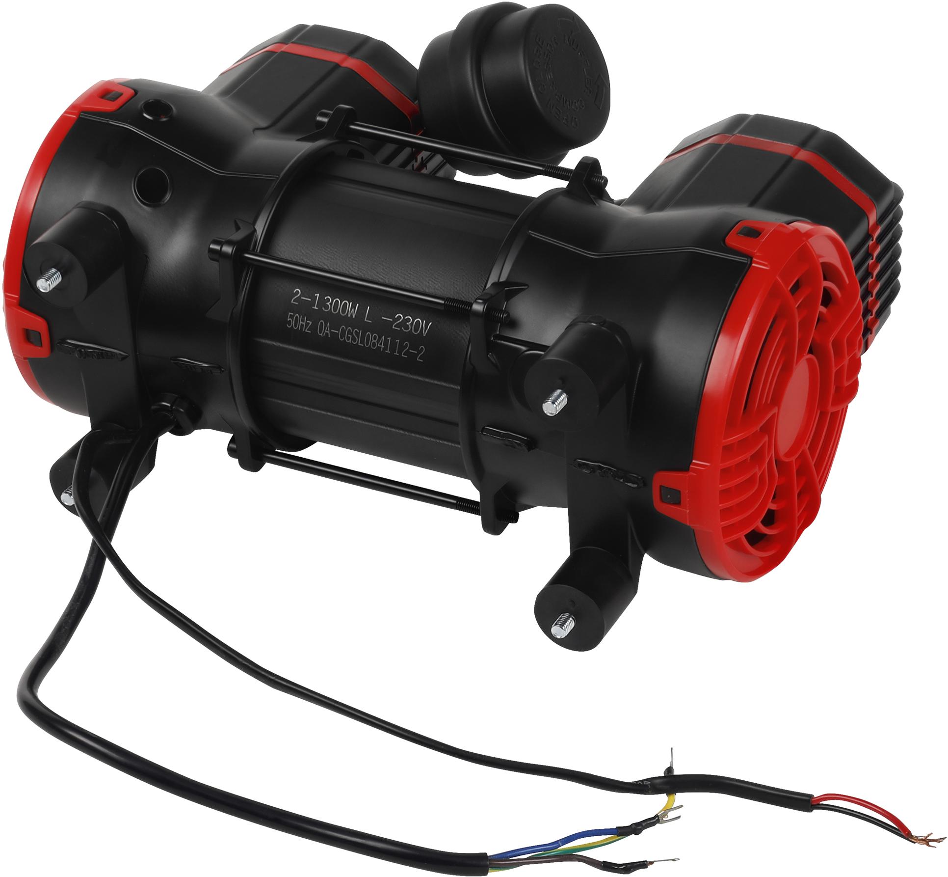 Bezolejový motor kompresoru KD4077 – boční pohled
