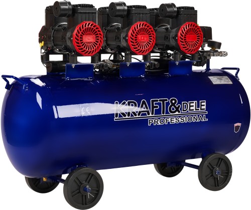 Kraft&Dele KD4094 bezolejový kompresor 100 l celkový pohled