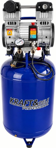 Kraft&Dele KD4097 bezolejový kompresor 100 l — celkový pohled