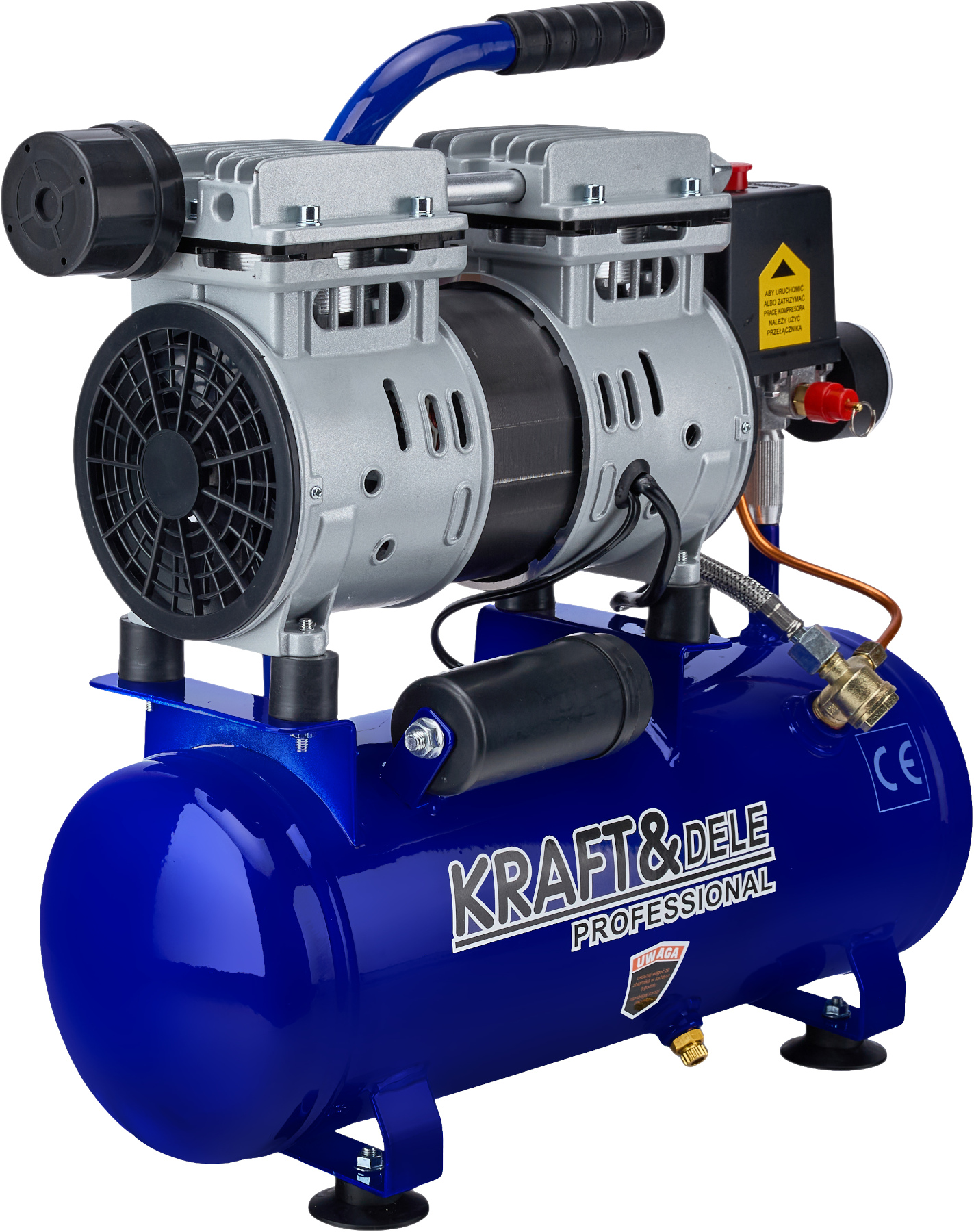 Kraft&Dele KD4098 — detail motoru kompresoru