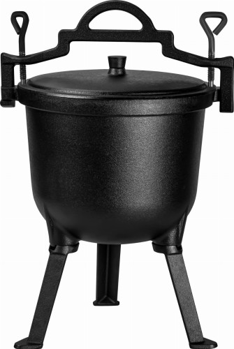 Myslivecký kotlík litinový 8 l KD4186 — celkový pohled