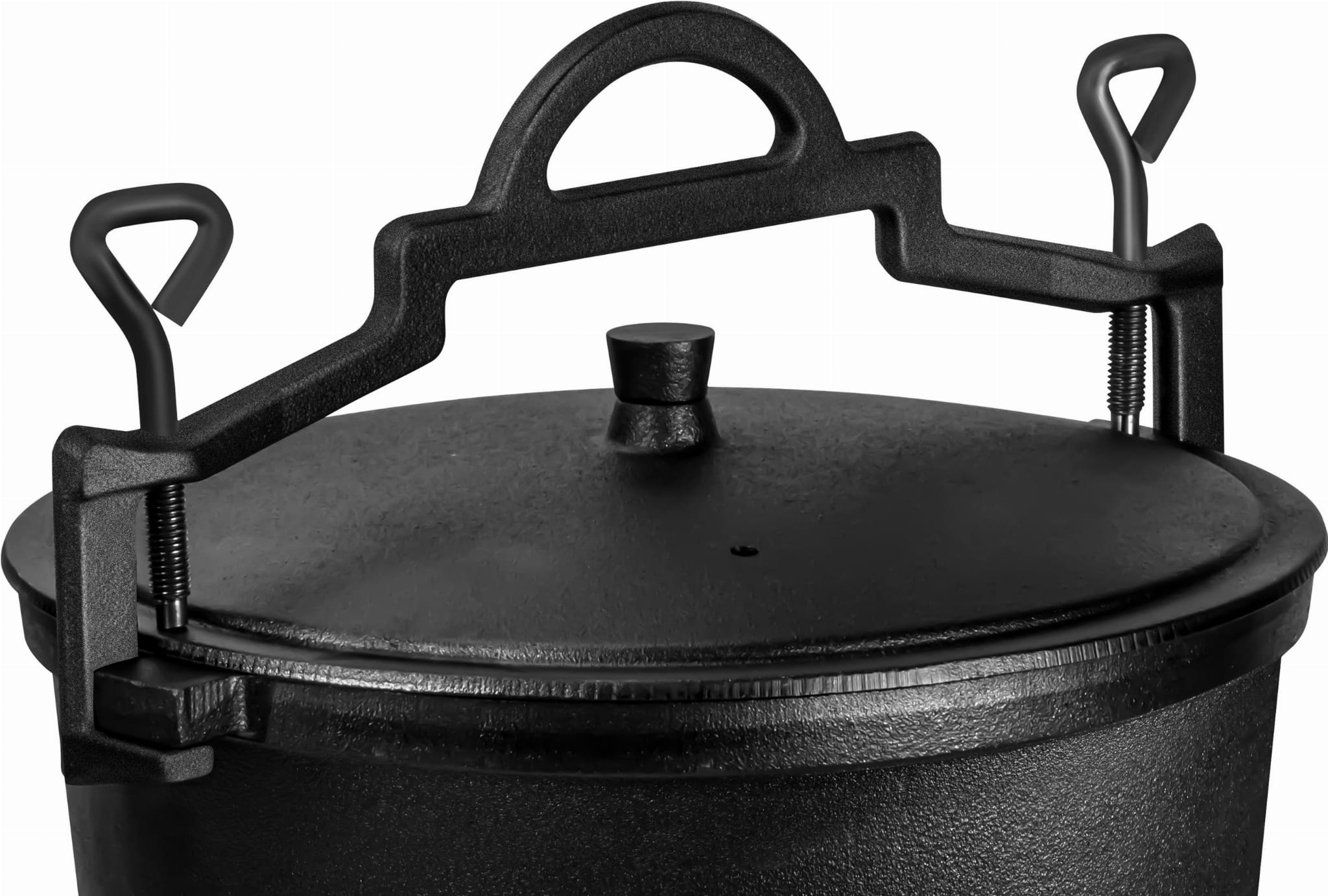 Myslivecký kotlík litinový 10 l KD4187 – pohled zevnitř