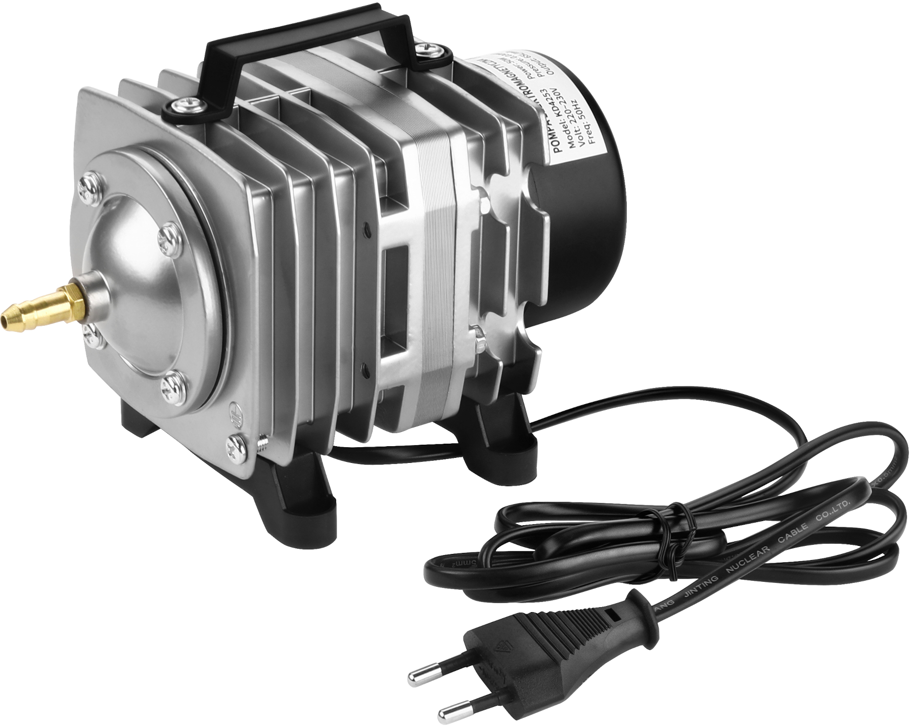 Elektromagnetické vzduchové čerpadlo KD4253 – napájecí kabel