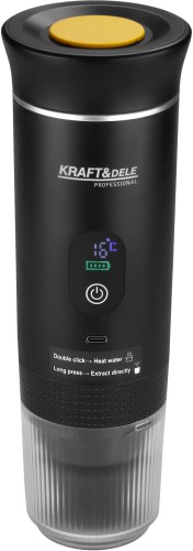Kraft&Dele KD4285 přenosný kávovar — celkový pohled