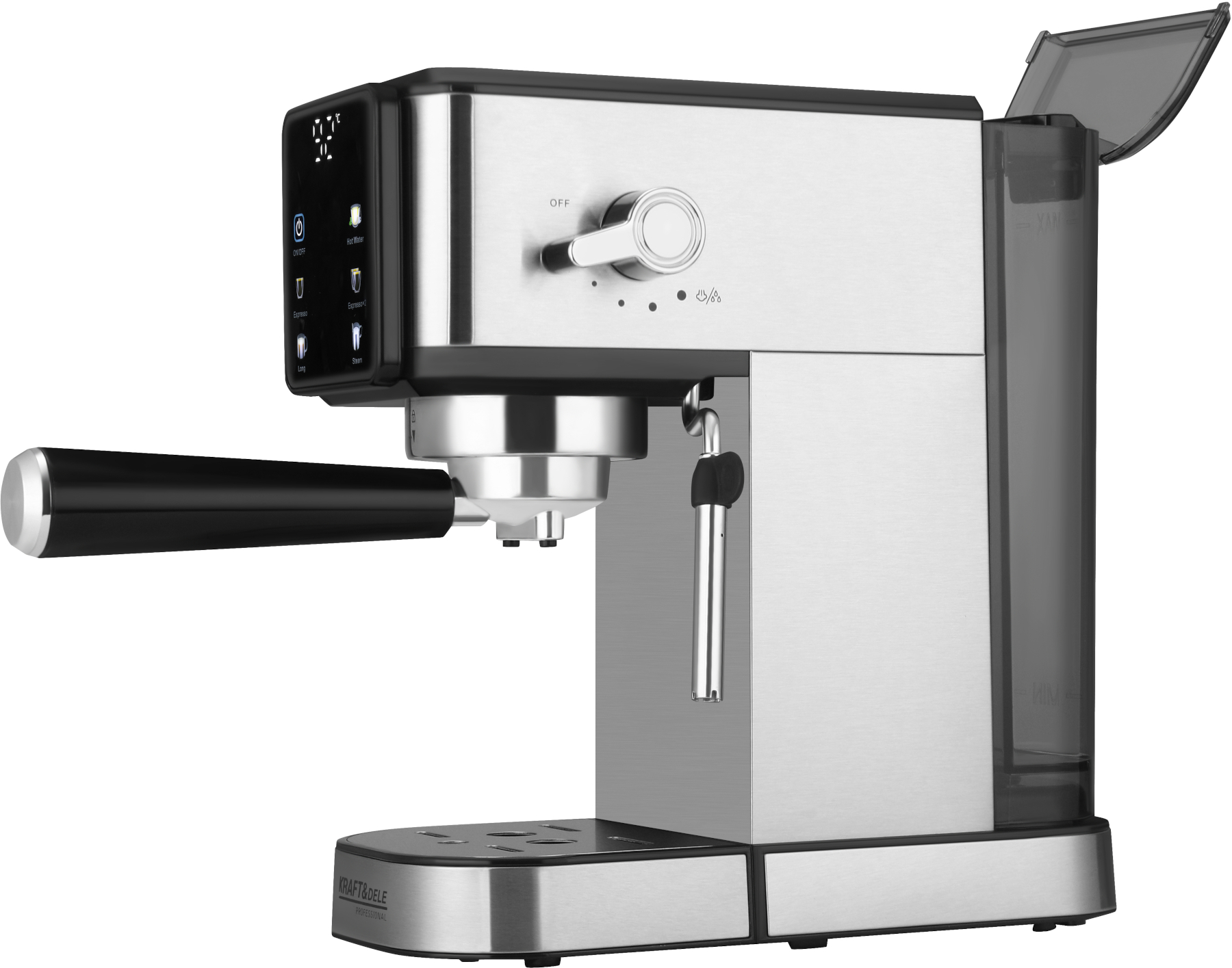 Tlakový kávovar KD4290 – příprava espresso