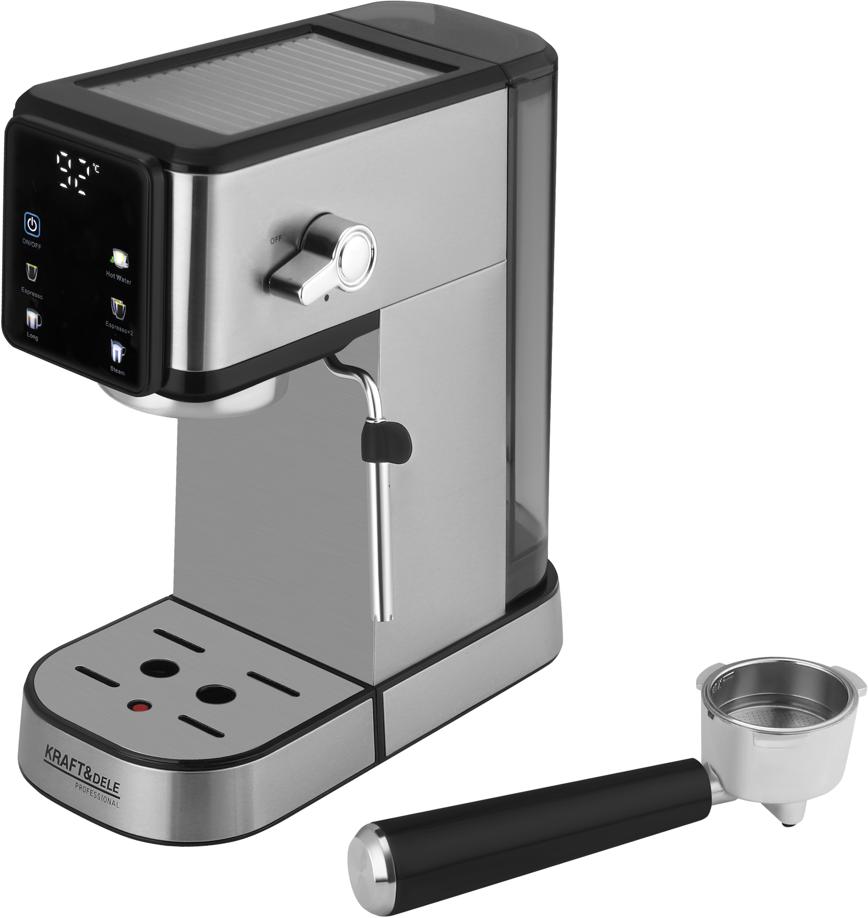 Tlakový kávovar KD4290 – cappuccino v šálku