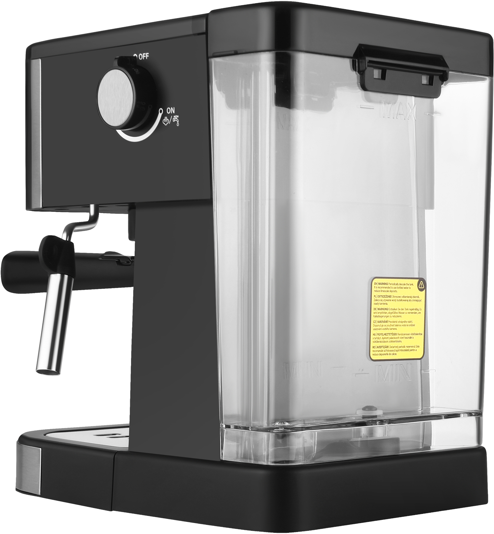 Pákový kávovar KD4291 – příprava espresso