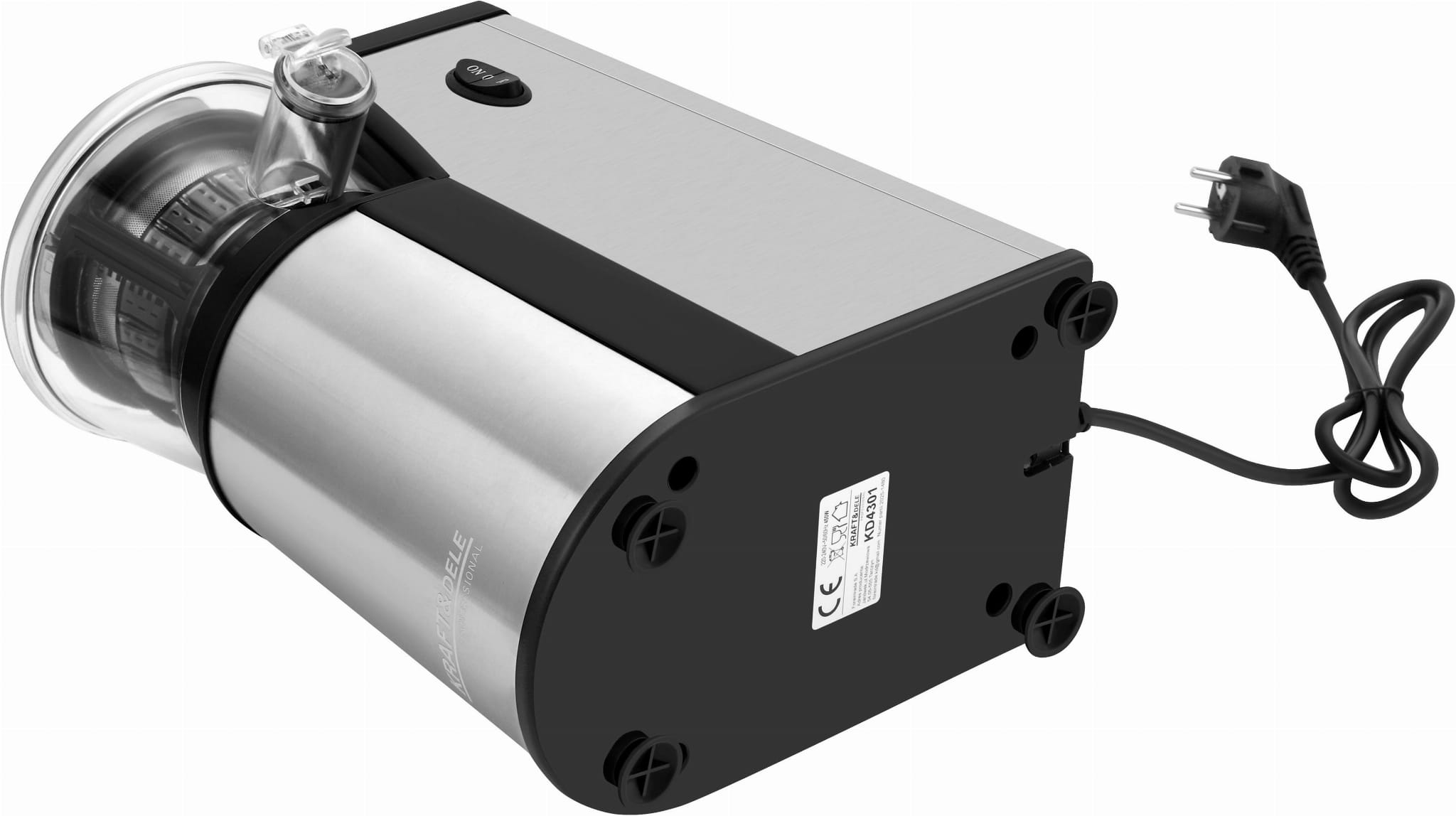 Pomalý odšťavňovač KD4301 – snadné čištění