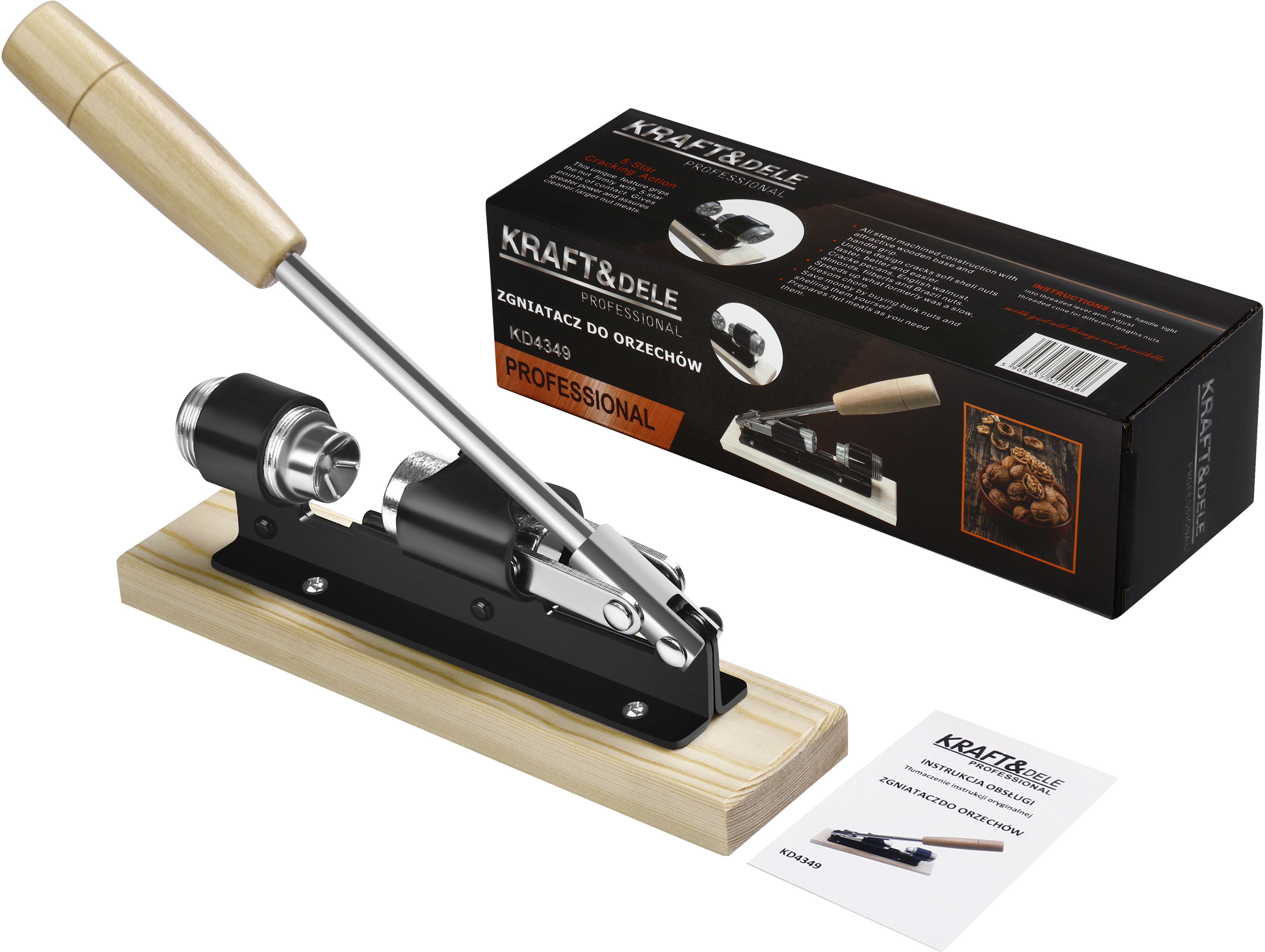 Louskáček KD4349 – celý výrobek zboku