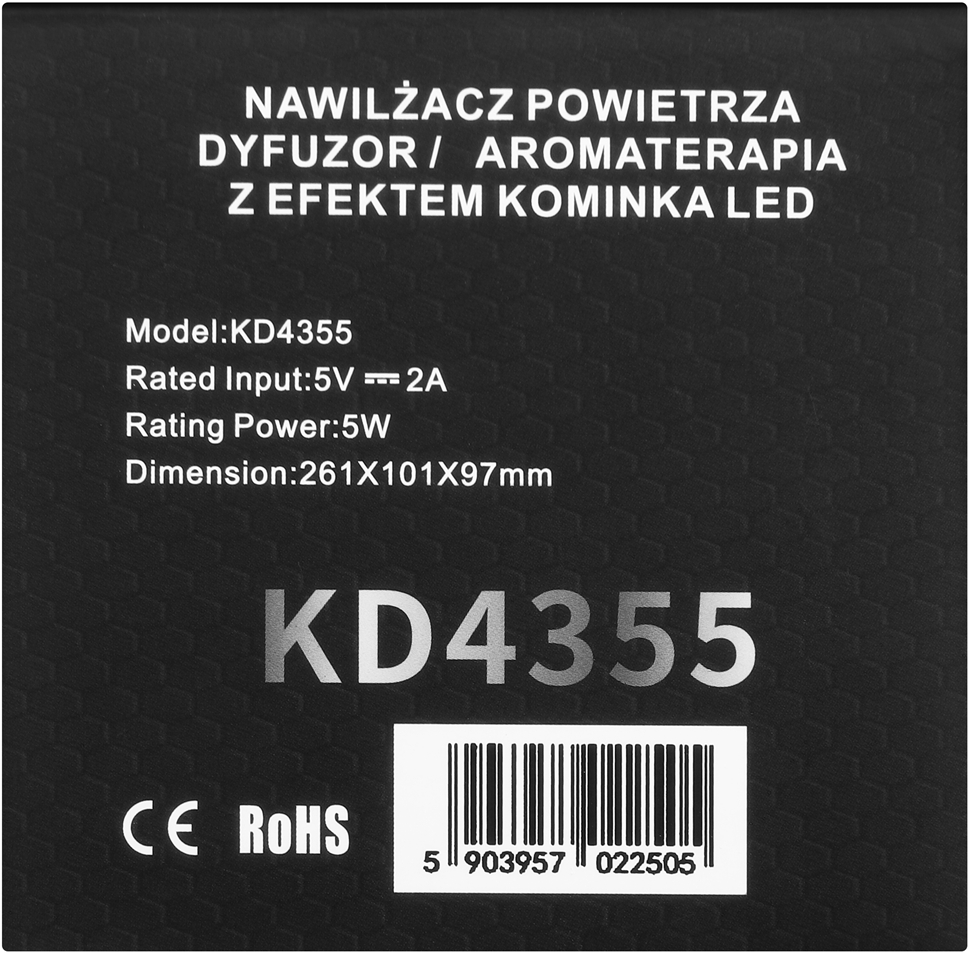 Zvlhčovač vzduchu KD4355 - ionizátor