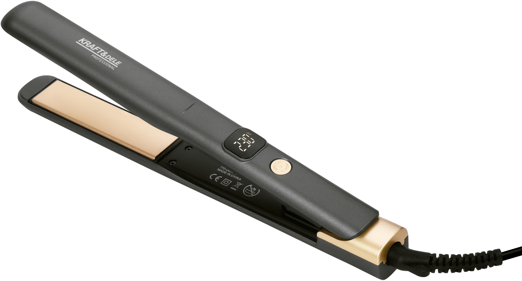 Žehlička na vlasy KD4395 — otočný kabel