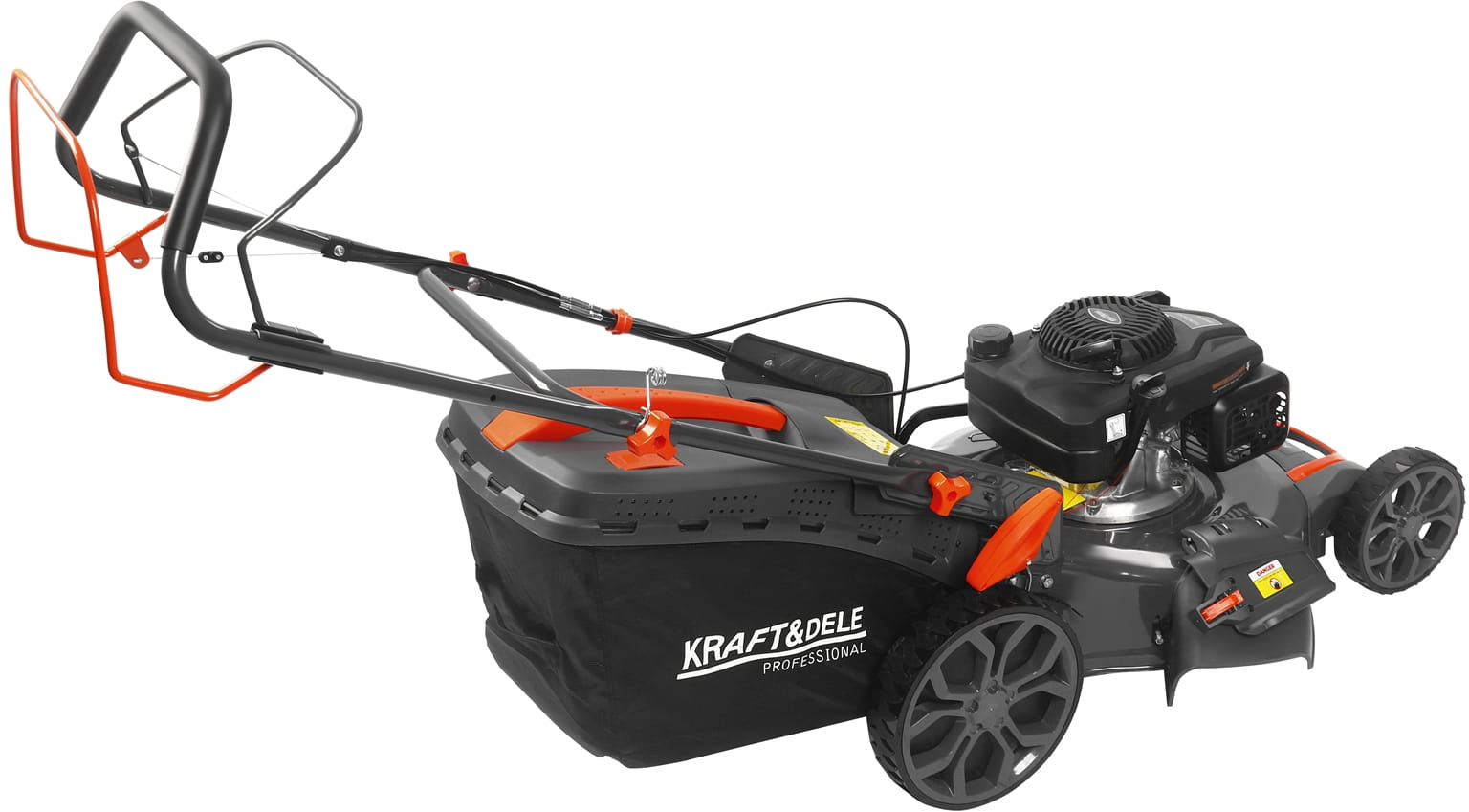 Benzínová sekačka KD5085 – detail řídítek