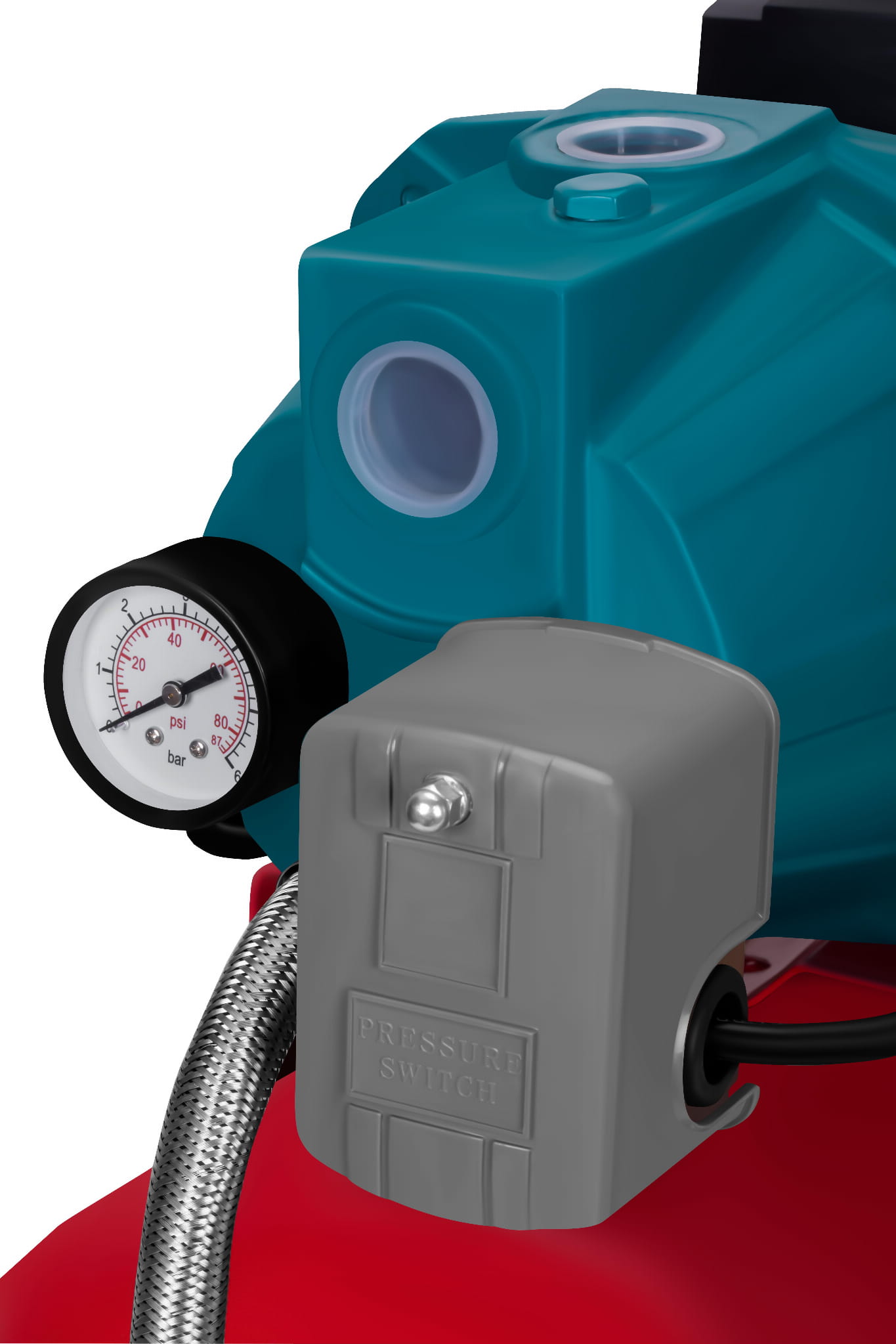 Kraft&Dele KD5232 — detail tlakového spínače