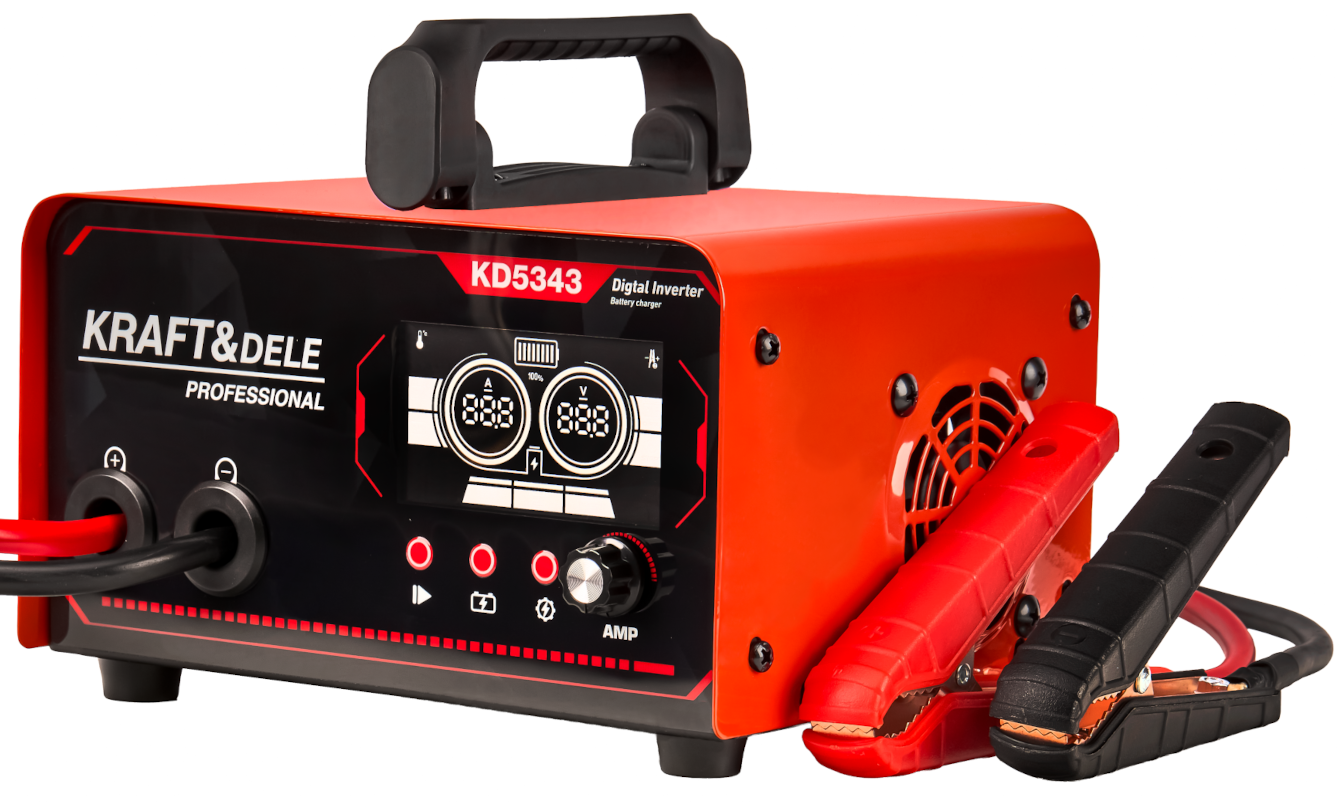 Kraft&Dele KD5343 — boční pohled na zařízení
