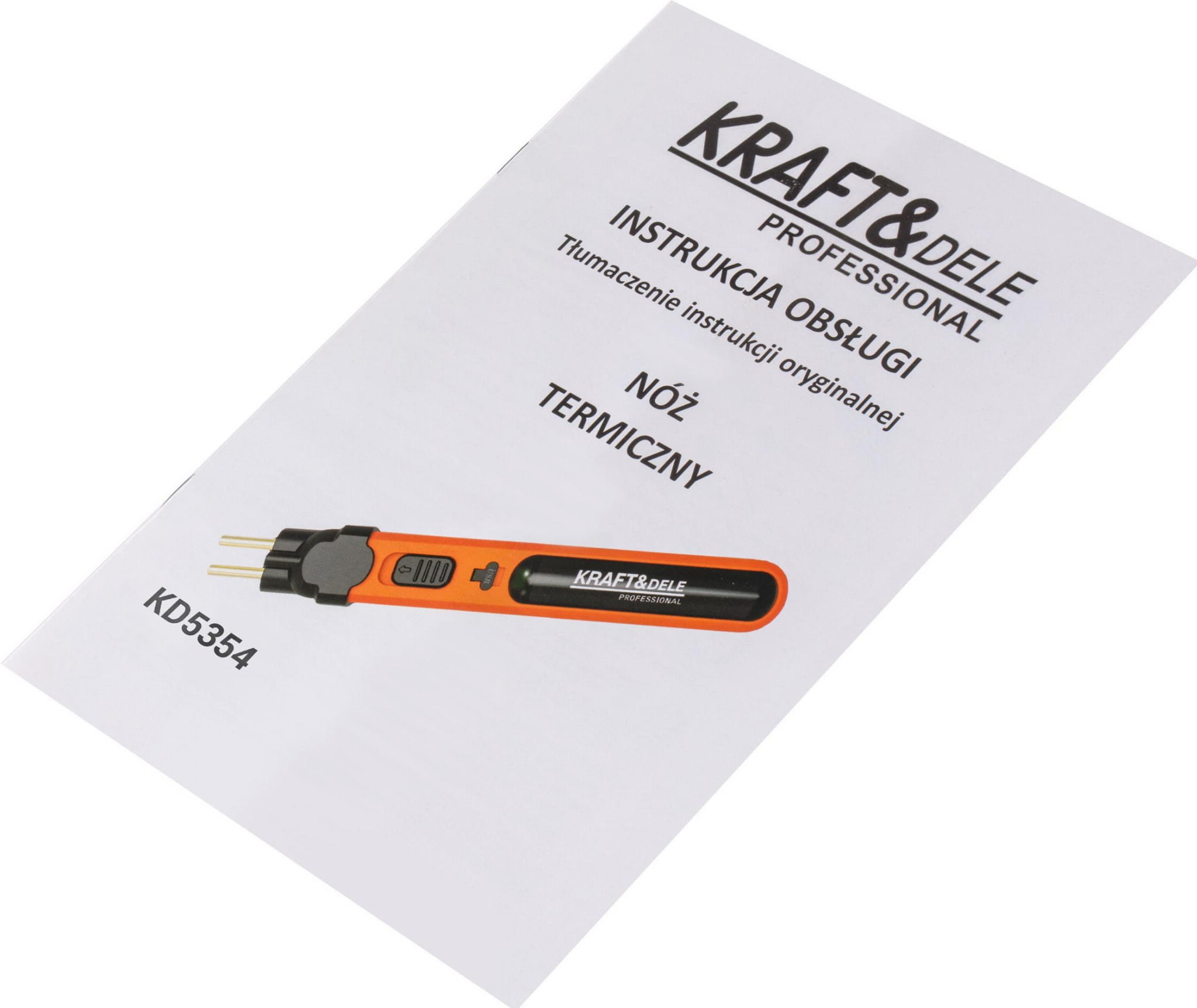 Kraft&Dele KD5354 — řezbářské ostří pro plastické tvarování