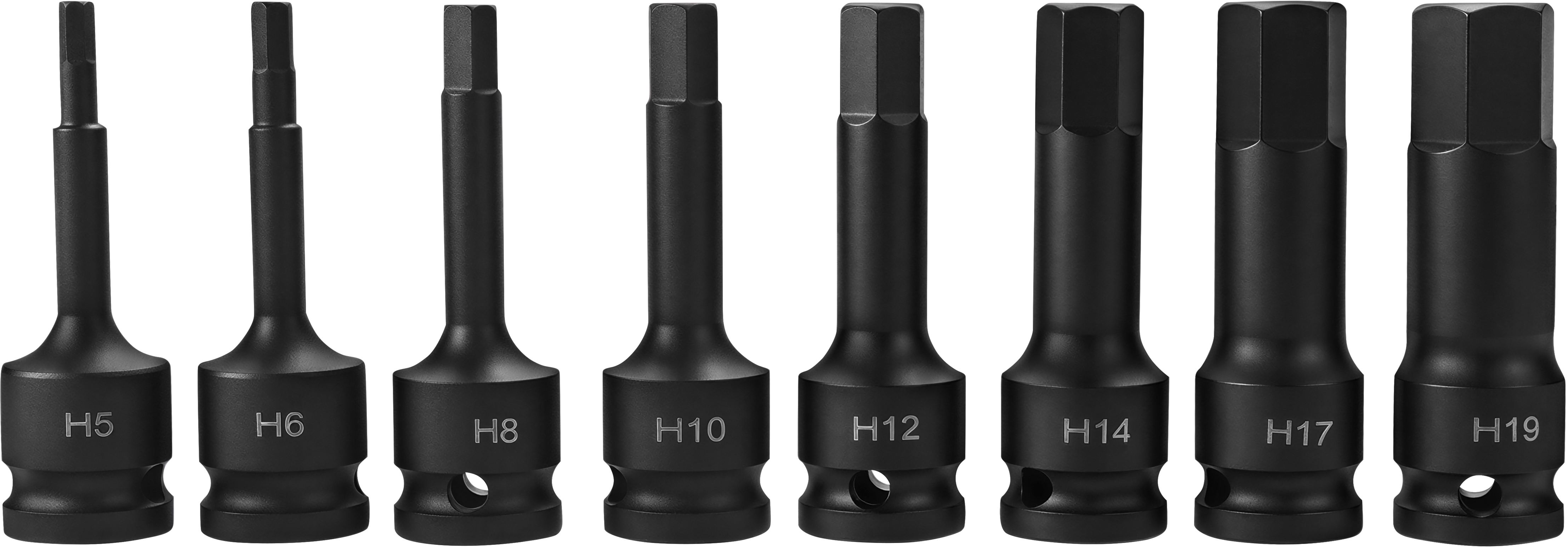 Kraft&Dele KD5431 rázové HEX nástrčné klíče – organizer a uložení