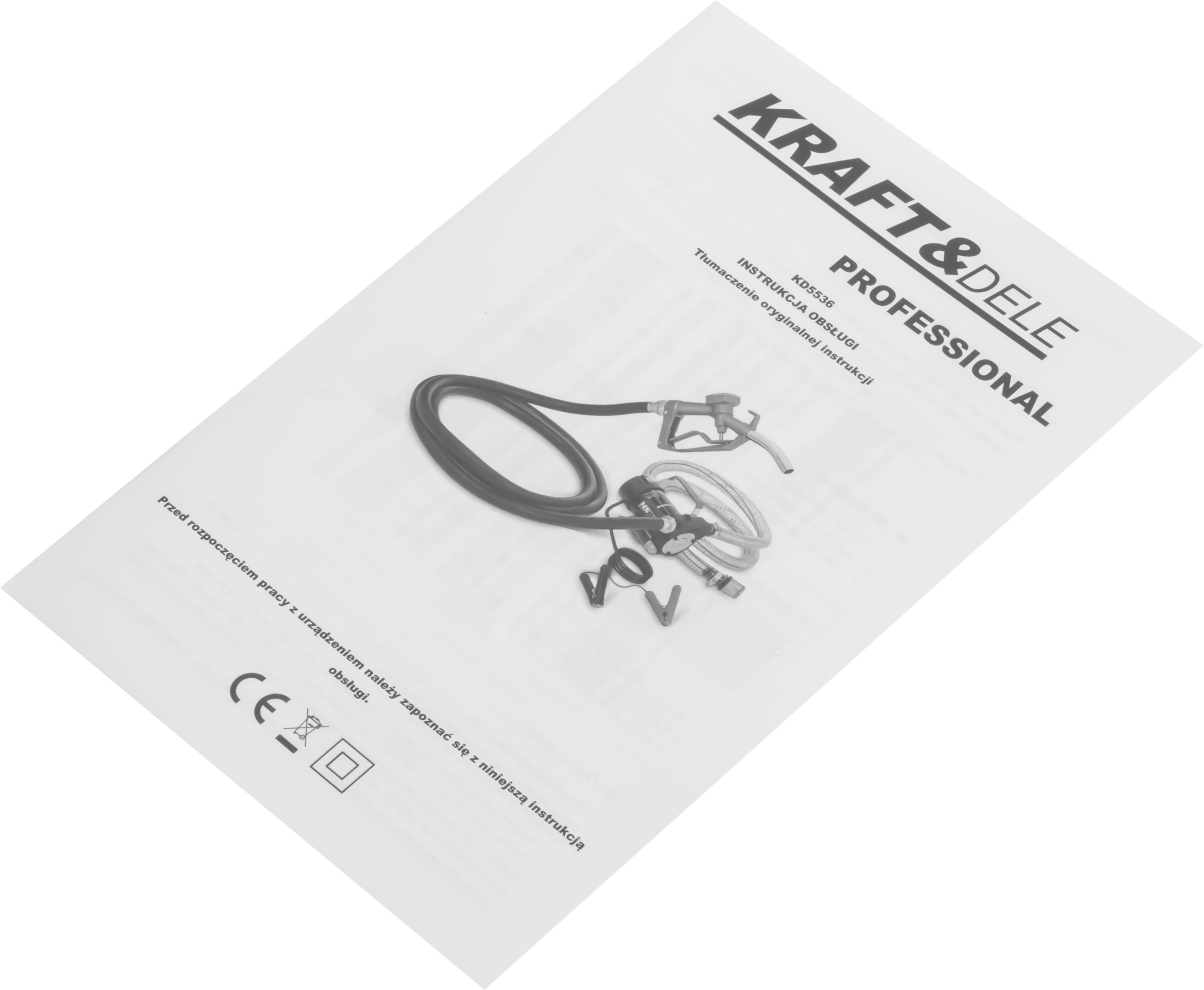 Palivové čerpadlo Kraft&Dele KD5536 – použití v terénu
