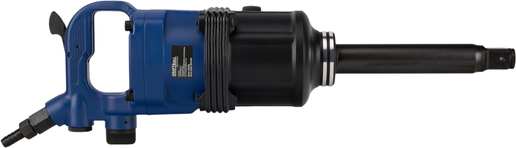 Pneumatický rázový utahovák KD5786 – detail přívodního ventilu