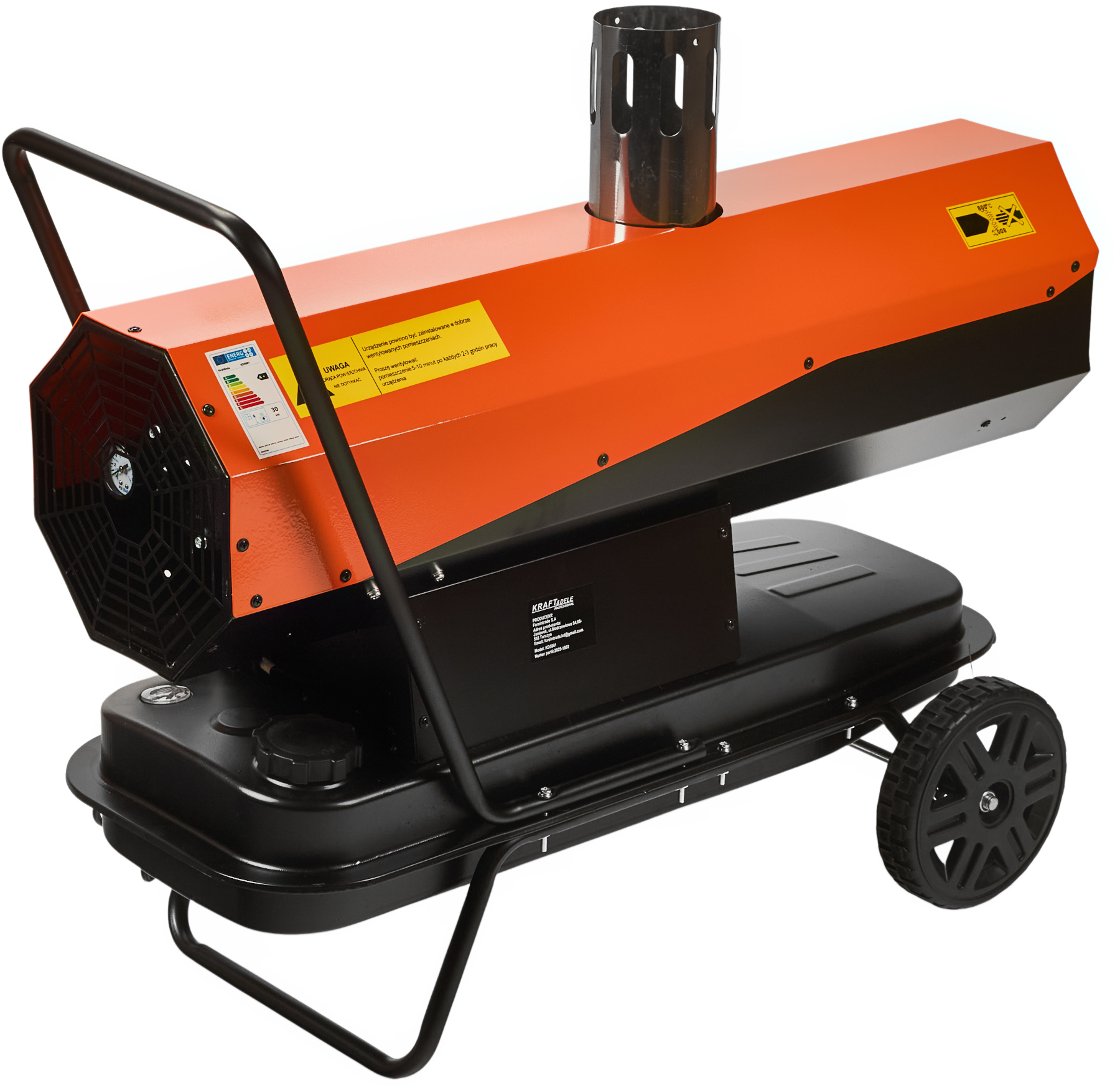 Naftový ohřívač KD5961 – transportní kola