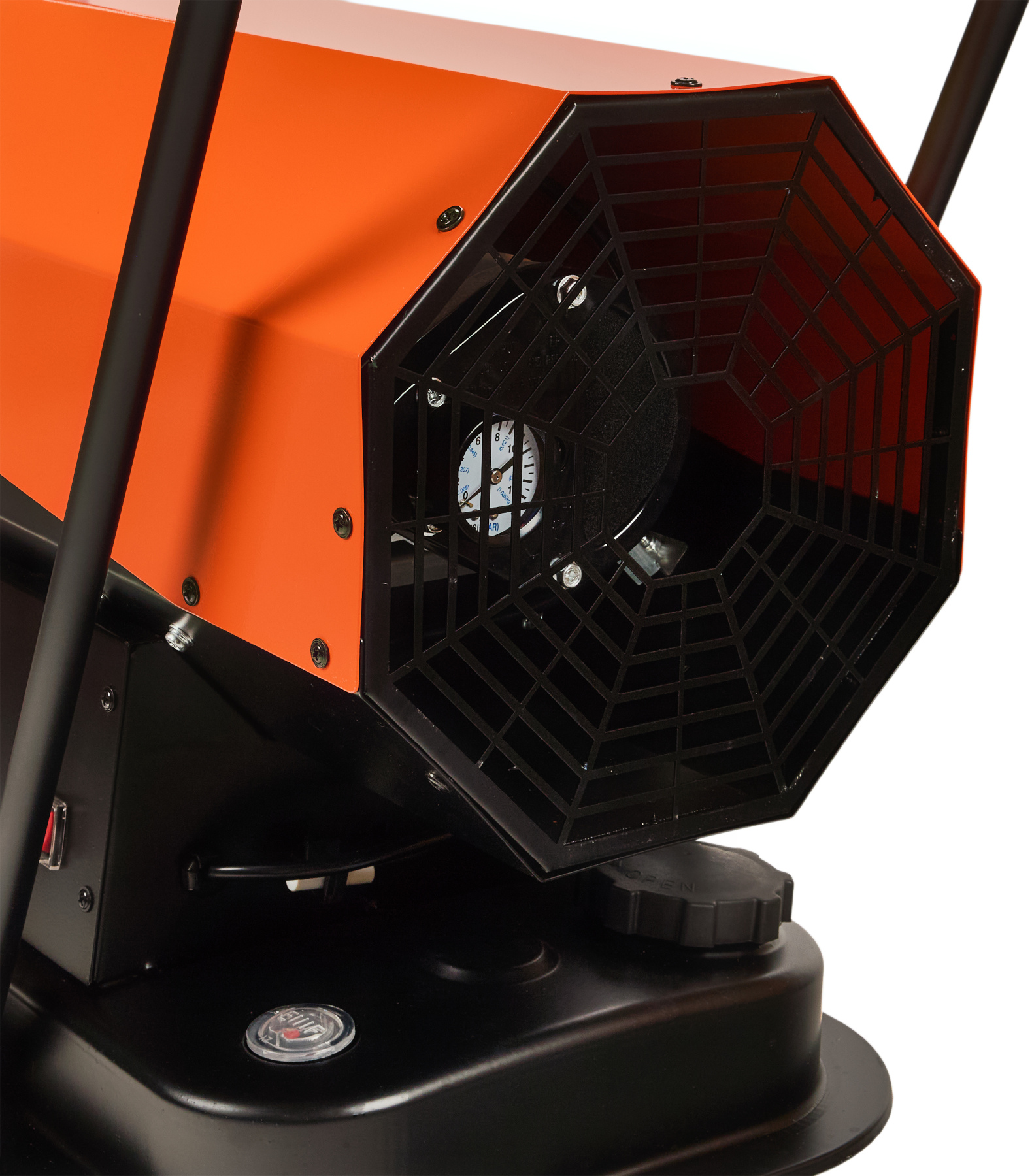 Naftový ohřívač KD5961 – ocelová konstrukce