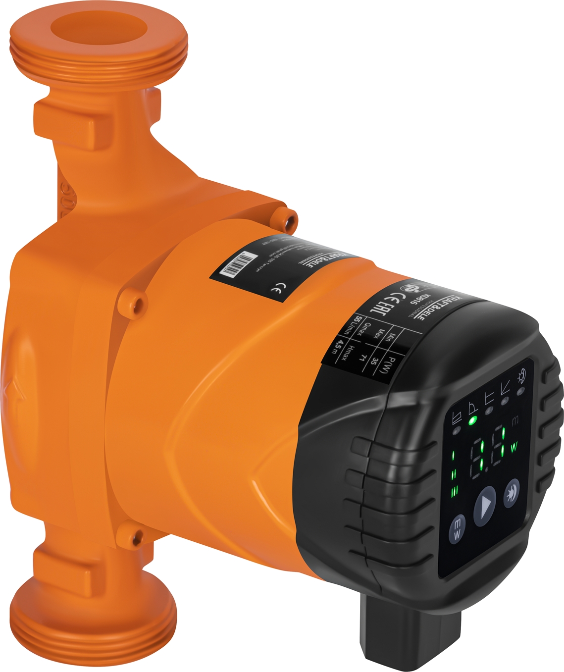 Oběhové čerpadlo KD816 – detail přípojky