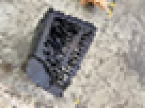 Zásobník na trávu KD5426 — pohled na koš